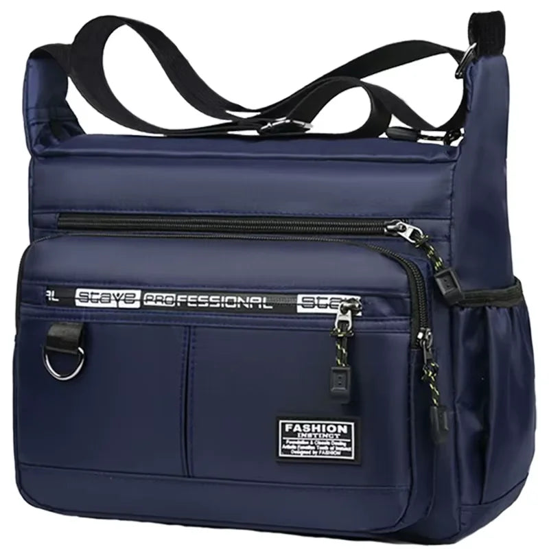 Bolso Crossbody para Hombre – Múltiples Bolsillos y Correa Ajustable