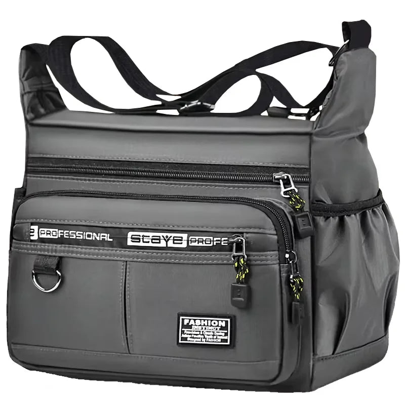 Bolso Crossbody para Hombre – Múltiples Bolsillos y Correa Ajustable