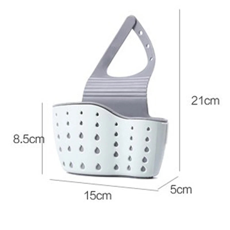 Kitchen Sink Sponge Holder - Faucet Organizer Caddy