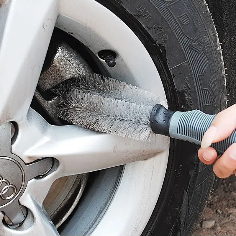 Cepillo de Microfibra para Limpieza de Rines y Llantas – Detallado Automotriz