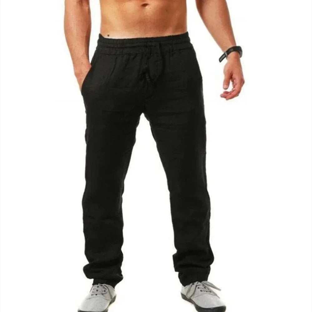 Pantalón Casual Ligero para Hombre – Cintura Elástica