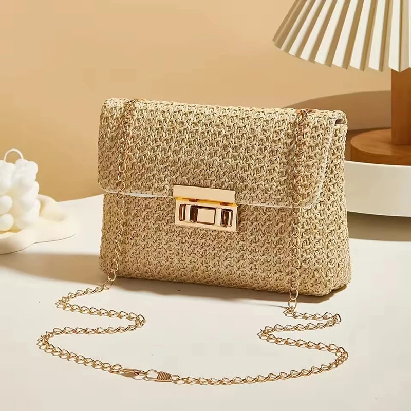 Bolso Crossbody Elegante para Mujer – Correa de Cadena