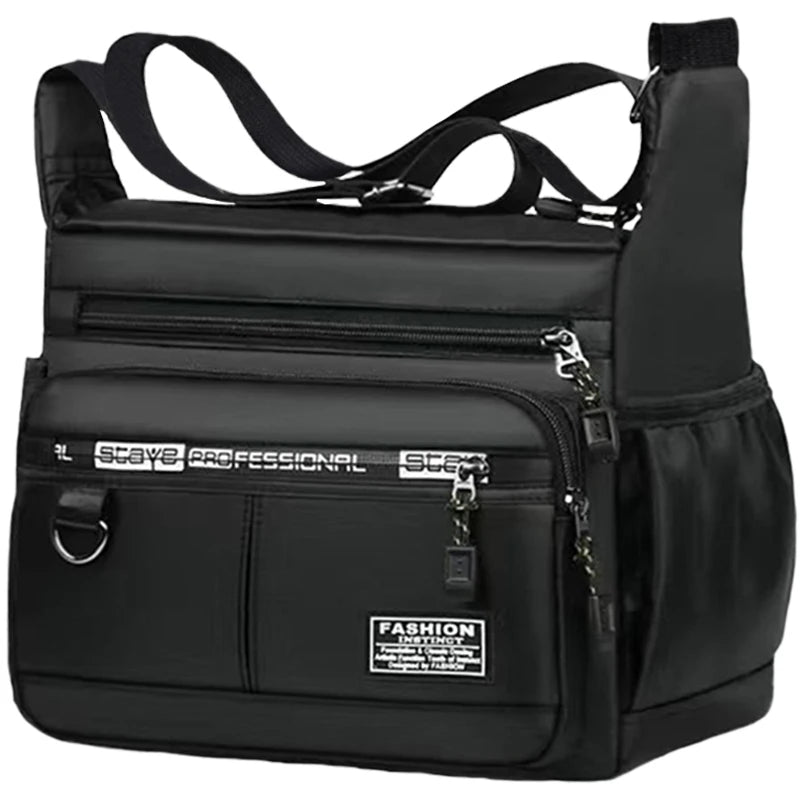 Bolso Crossbody para Hombre – Múltiples Bolsillos y Correa Ajustable