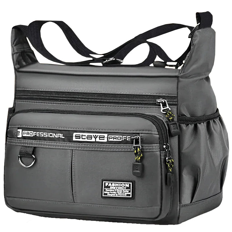 Bolso Crossbody para Hombre – Múltiples Bolsillos y Correa Ajustable