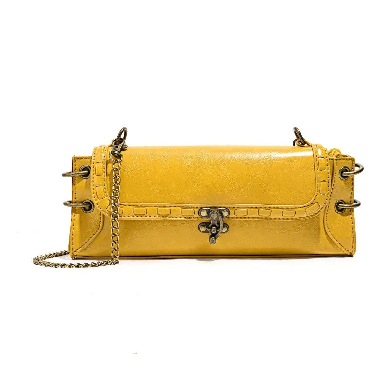 Bolso Crossbody para Mujer con Cadena – Estilo Elegante y Compacto