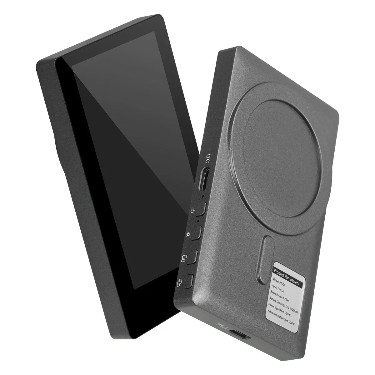 Wireless Monitor Rear Camera Screen Smartphone Selfie Magnetic Screen For Vlog Live Stream Video Recording Outdoor Selfie tool