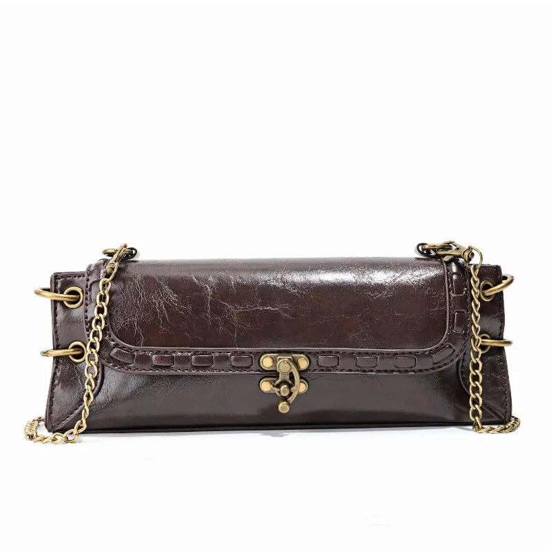 Bolso Crossbody para Mujer con Cadena – Estilo Elegante y Compacto