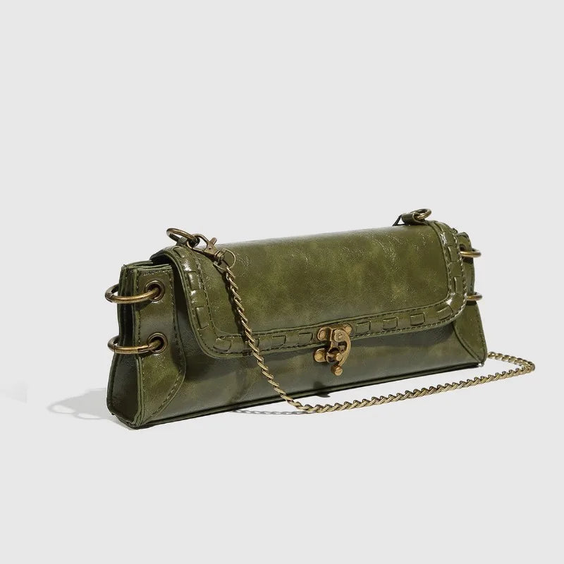Bolso Crossbody para Mujer con Cadena – Estilo Elegante y Compacto