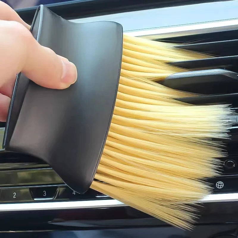 Cepillo Suave para Limpieza Interior de Auto – Rejillas, Tablero y Ranuras