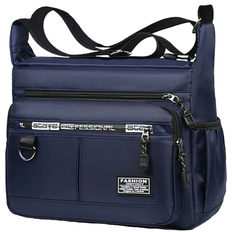 Bolso Crossbody para Hombre – Múltiples Bolsillos y Correa Ajustable