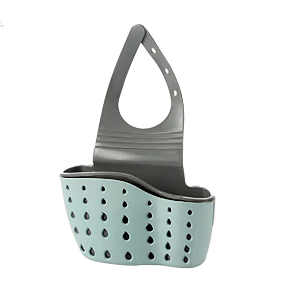 Kitchen Sink Sponge Holder - Faucet Organizer Caddy