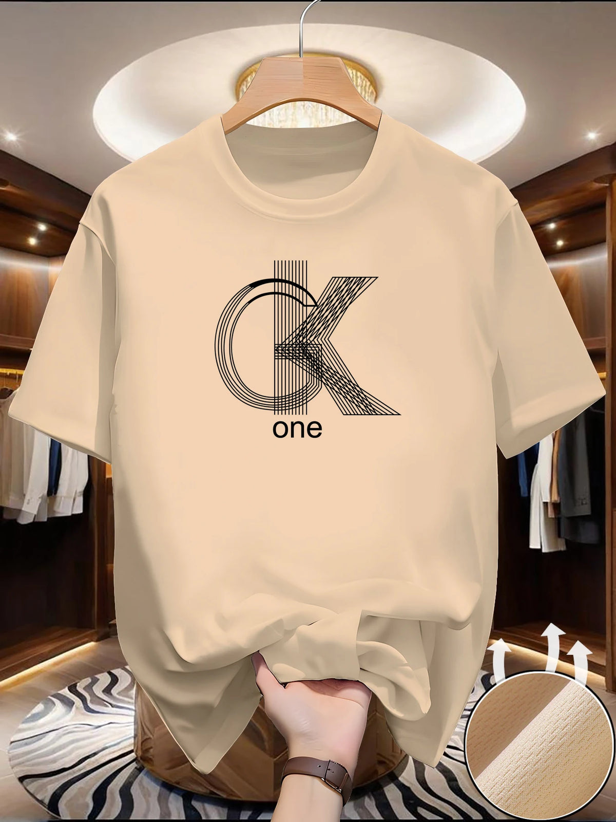 Camiseta Gráfica Casual para Hombre – Cómoda y Transpirable