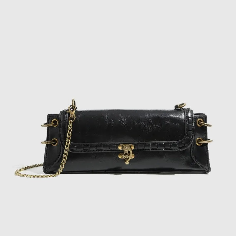 Bolso Crossbody para Mujer con Cadena – Estilo Elegante y Compacto