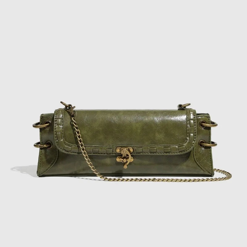 Bolso Crossbody para Mujer con Cadena – Estilo Elegante y Compacto