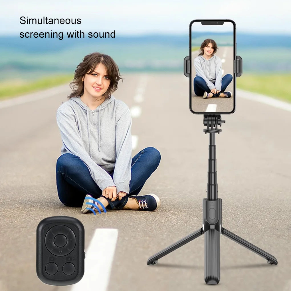 Magnetic Mobile Phone Selfie Monitor Screen with Sound For Smartphone Rear Camera Live Selfie Video Streaming For iPhone Android